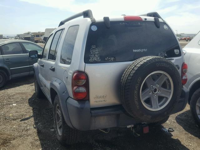 1J4GL38K06W288387 - 2006 JEEP LIBERTY RE BLUE photo 3