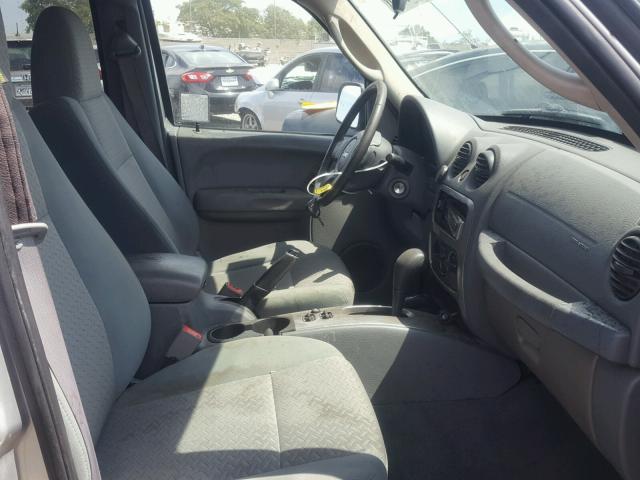 1J4GL38K06W288387 - 2006 JEEP LIBERTY RE BLUE photo 5