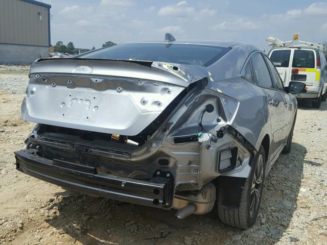 19XFC1F74HE028494 - 2017 HONDA CIVIC EXL Gümüş foto 4