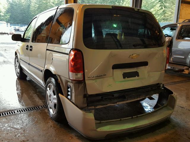 1GNDU23119D114558 - 2009 CHEVROLET UPLANDER L 棕色 照片 3