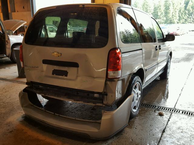 1GNDU23119D114558 - 2009 CHEVROLET UPLANDER L 棕色 照片 4