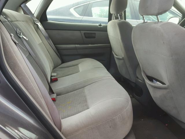 1FAFP53U14G124136 - 2004 FORD TAURUS SE GRAY photo 6