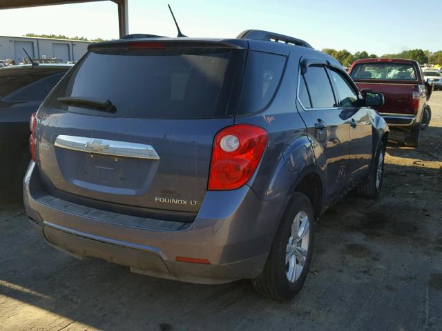 2GNALCEK7E6137160 - 2014 CHEVROLET EQUINOX LT BLUE photo 4