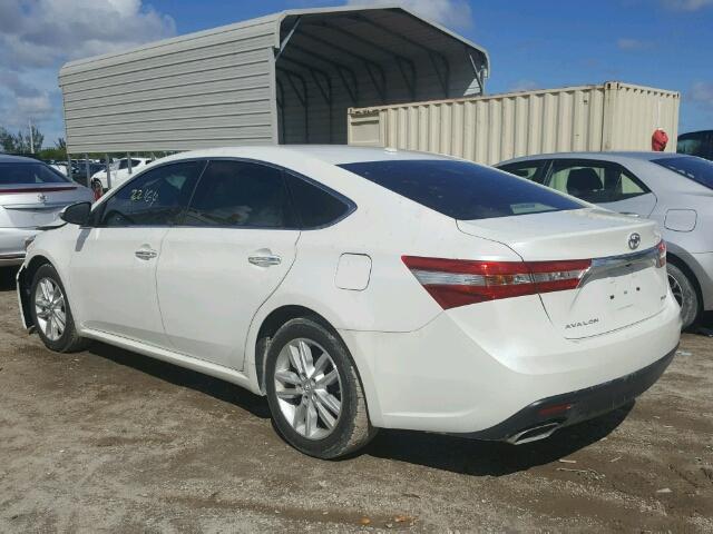 4T1BK1EB3FU177481 - 2015 TOYOTA AVALON XLE 白色 照片 3