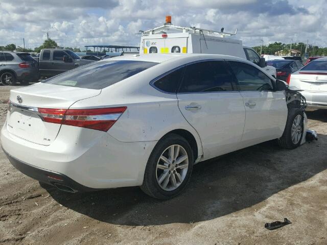 4T1BK1EB3FU177481 - 2015 TOYOTA AVALON XLE 白色 照片 4