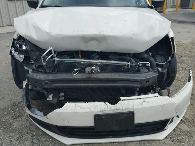 3VW2K7AJ6DM275861 - 2013 VOLKSWAGEN JETTA BASE Սպիտակ լուսանկար 9