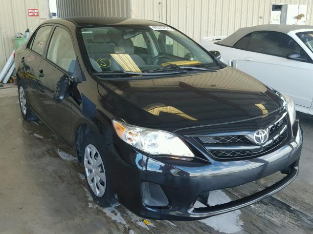 JTDBU4EE6B9148855 - 2011 TOYOTA COROLLA BA BLACK photo 1