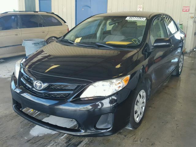 JTDBU4EE6B9148855 - 2011 TOYOTA COROLLA BA BLACK photo 2