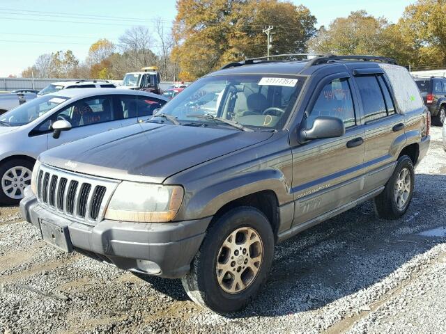 1J4GW58S5XC722146 - 1999 JEEP GRAND CHER GRAY photo 2