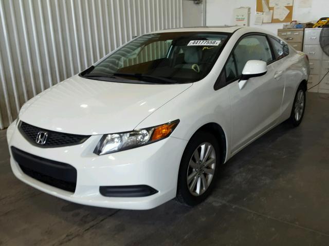 2HGFG3B00CH525078 - 2012 HONDA CIVIC EXL 白色 照片 2