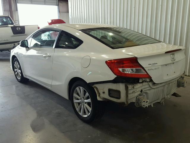 2HGFG3B00CH525078 - 2012 HONDA CIVIC EXL 白色 照片 3