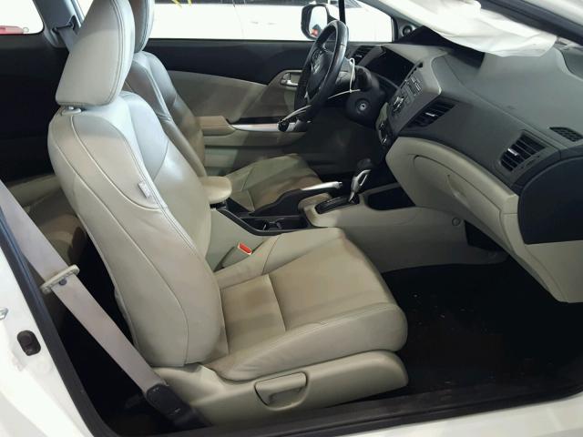 2HGFG3B00CH525078 - 2012 HONDA CIVIC EXL 白色 照片 5