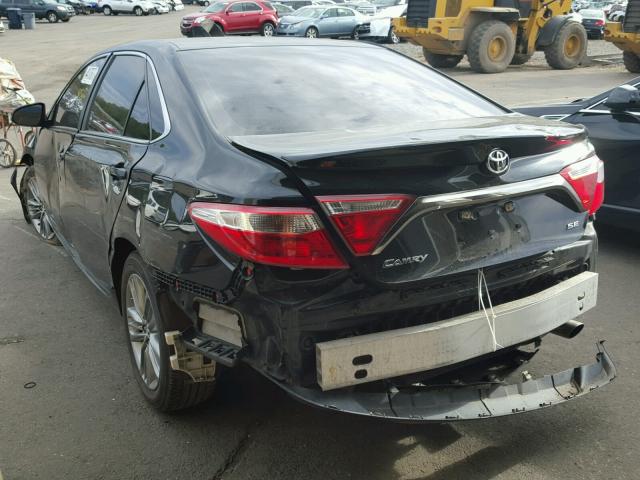 4T1BF1FK1FU034760 - 2015 TOYOTA CAMRY LE BLACK photo 3