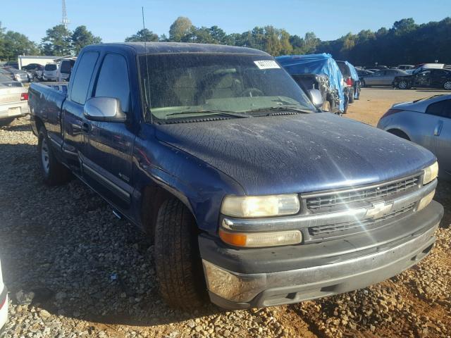 2GCEC19VXY1334988 - 2000 CHEVROLET SILVERADO BLUE photo 1