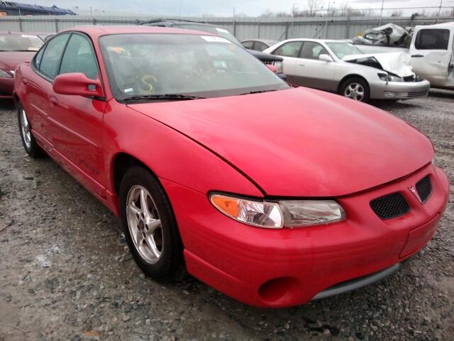 1G2WP52K7YF272608 - 2000 PONTIAC GRAND PRIX RED photo 1