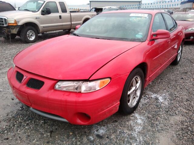 1G2WP52K7YF272608 - 2000 PONTIAC GRAND PRIX RED photo 2
