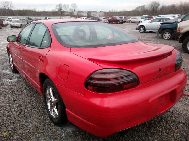 1G2WP52K7YF272608 - 2000 PONTIAC GRAND PRIX RED photo 3