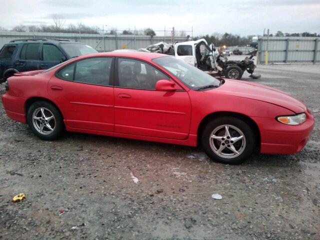 1G2WP52K7YF272608 - 2000 PONTIAC GRAND PRIX RED photo 9