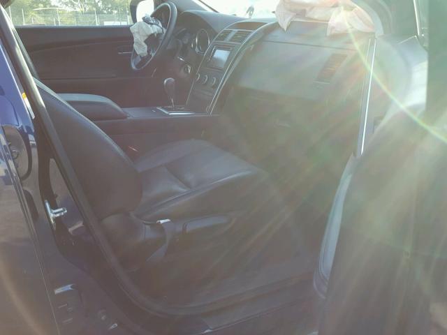 JM3TB28A290174236 - 2009 MAZDA CX-9 BLUE photo 5