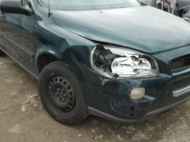 1GNDU23L76D111113 - 2006 CHEVROLET UPLANDER L 绿色 照片 9