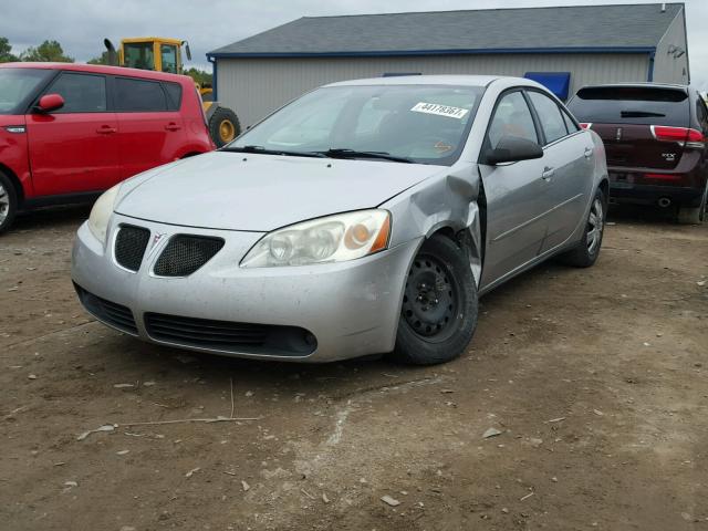 1G2ZH558X64248242 - 2006 PONTIAC G6 GT SILVER photo 2