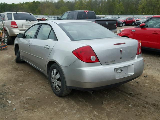 1G2ZH558X64248242 - 2006 PONTIAC G6 GT SILVER photo 3