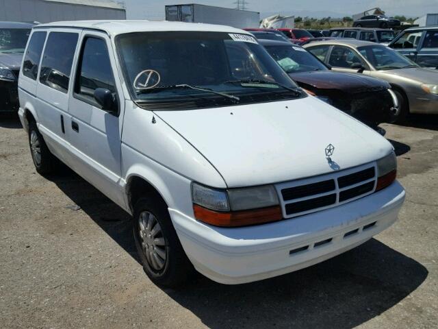 2B4GH2531SR288252 - 1995 DODGE CARAVAN WHITE photo 1