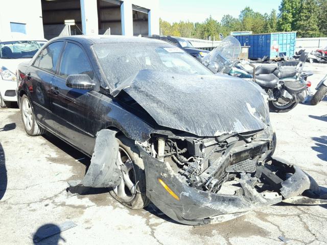 1YVHP80C455M21831 - 2005 MAZDA 6 BLACK photo 1