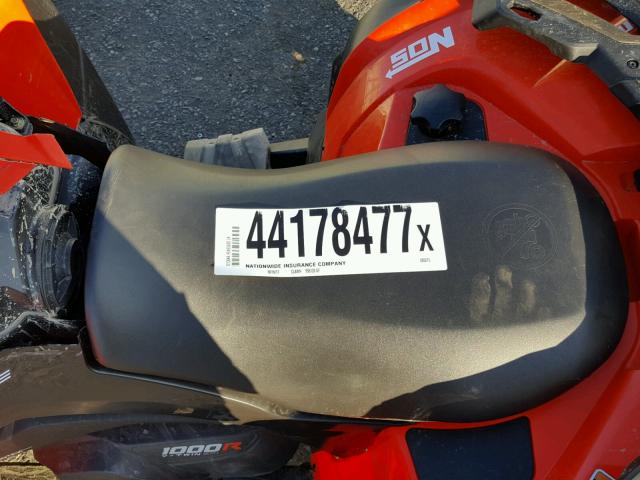 3JBMGAX28HJ000075 - 2017 CAN-AM RENEGADE 1 BLACK photo 5