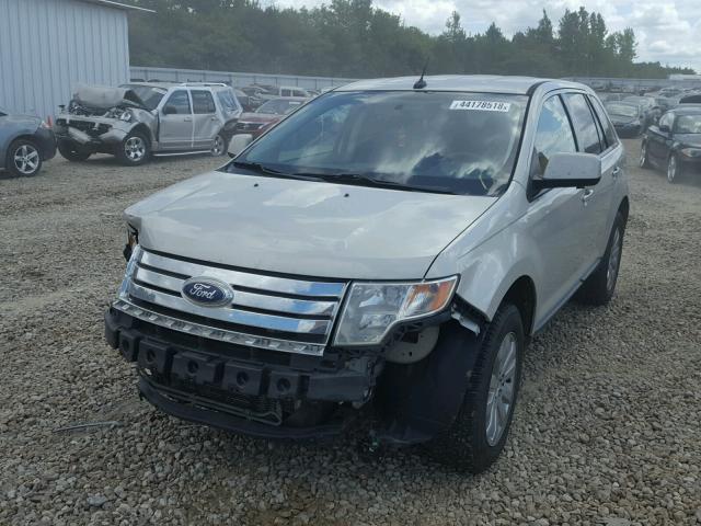 2FMDK39C87BB36455 - 2007 FORD EDGE SEL P WHITE photo 2