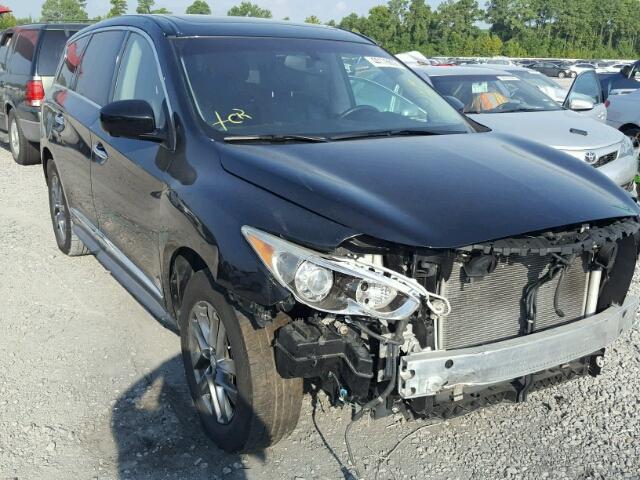 5N1AL0MN0DC326818 - 2013 INFINITI JX35 BASE BLACK photo 1