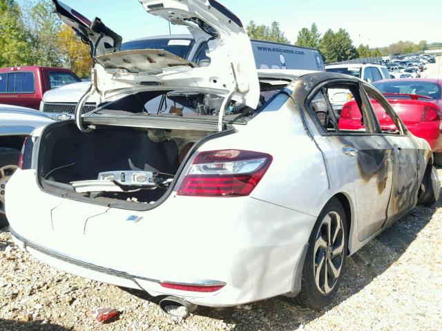 1HGCR2F74GA211288 - 2016 HONDA ACCORD EX WHITE photo 4