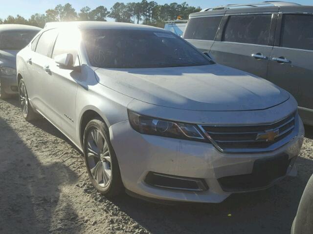 1G1115SL7EU112096 - 2014 CHEVROLET IMPALA LT WHITE photo 1