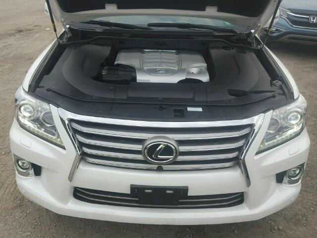 JTJHY7AX3E4141965 - 2014 LEXUS LX WHITE photo 7