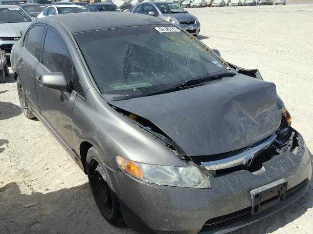 1HGFA16546L102524 - 2006 HONDA CIVIC LX BROWN photo 1