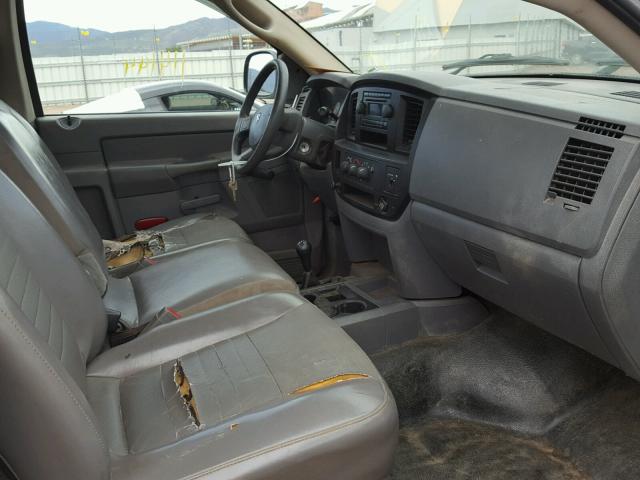 3D7KS26D06G242516 - 2006 DODGE RAM 2500 S WHITE photo 5