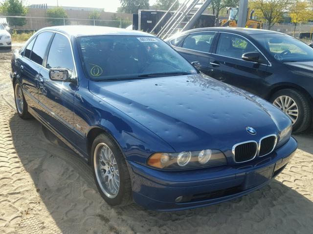 WBADT43462GY97234 - 2002 BMW 525 I AUTO BLUE photo 1