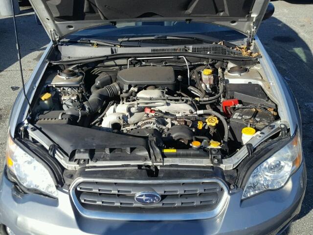 4S4BP61C177317623 - 2007 SUBARU LEGACY SILVER photo 7