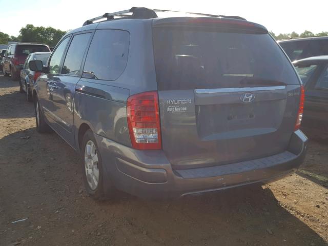 KNDMC233076030617 - 2007 HYUNDAI ENTOURAGE BLUE photo 3