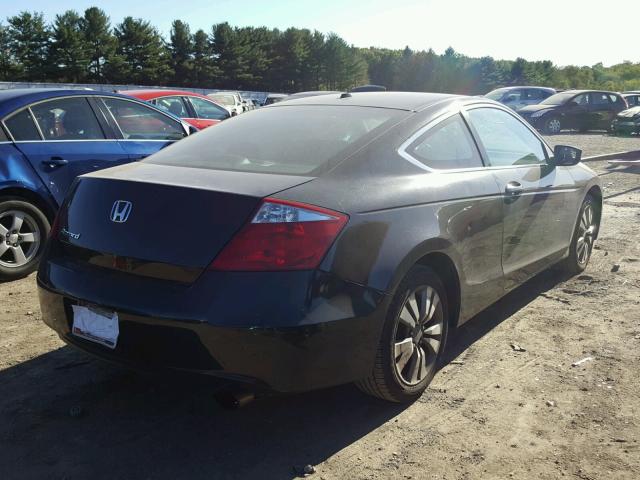 1HGCS12818A017140 - 2008 HONDA ACCORD EXL BLACK photo 4