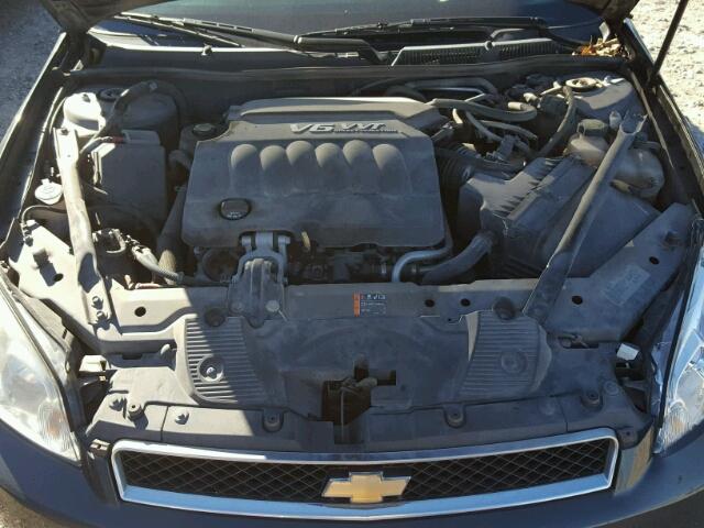 2G1WC5E3XD1168443 - 2013 CHEVROLET IMPALA LTZ BLUE photo 7