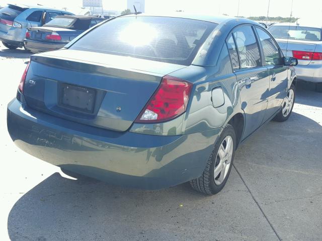 1G8AJ55F07Z126466 - 2007 SATURN ION LEVEL GREEN photo 4