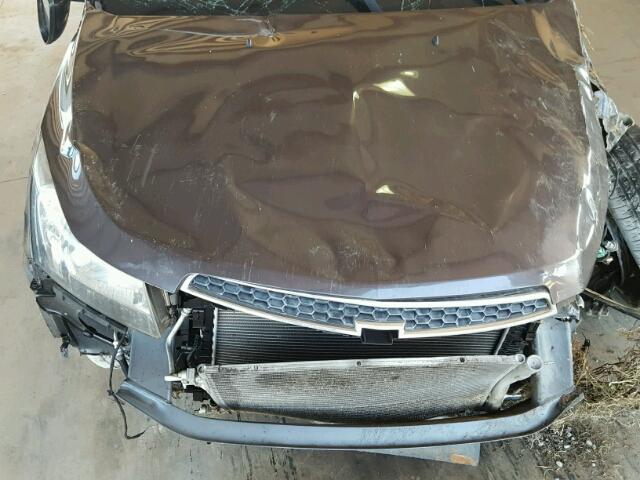 1G1PC5SH1B7125940 - 2011 CHEVROLET CRUZE WHITE photo 7