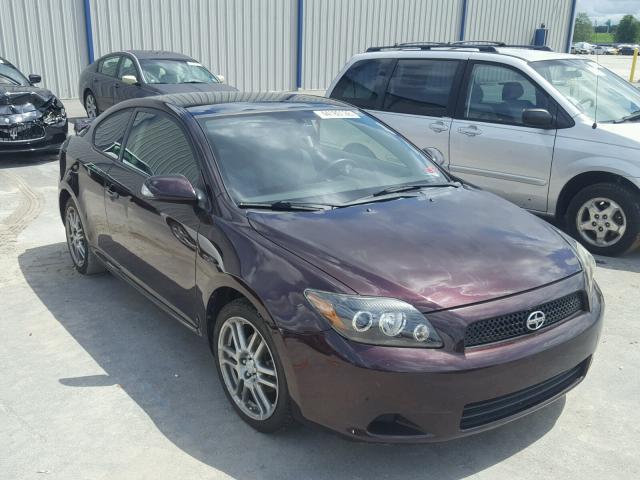 JTKDE167680241692 - 2008 TOYOTA SCION TC PURPLE photo 1