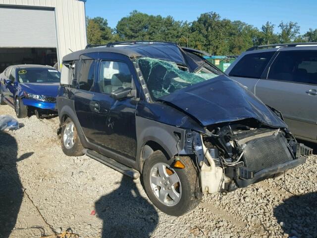 5J6YH18503L009196 - 2003 HONDA ELEMENT EX BLUE photo 1