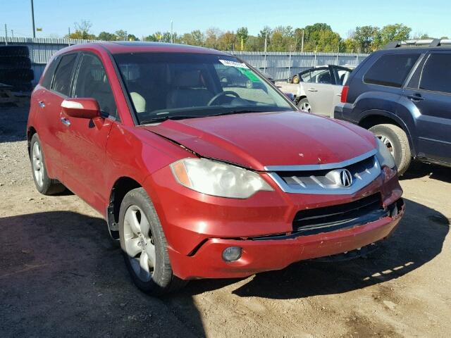 5J8TB182X8A002848 - 2008 ACURA RDX MAROON photo 1