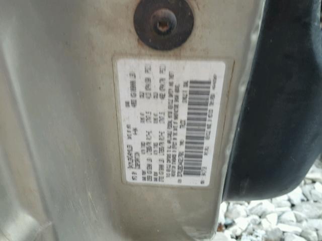 3D7KU28C44G217601 - 2004 DODGE RAM 2500 S BEIGE photo 10