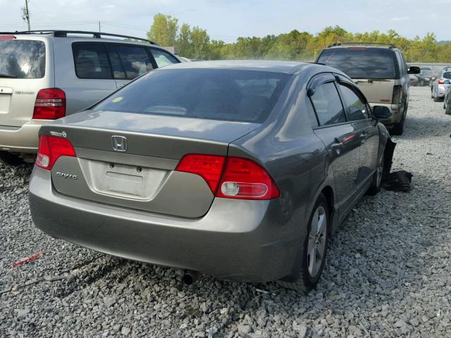 2HGFA169X8H321393 - 2008 HONDA CIVIC EXL ნაცრისფერი ფოტო 4