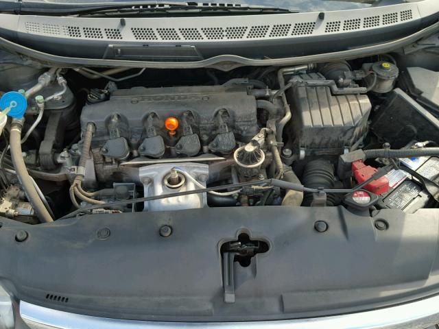 2HGFA169X8H321393 - 2008 HONDA CIVIC EXL ნაცრისფერი ფოტო 7