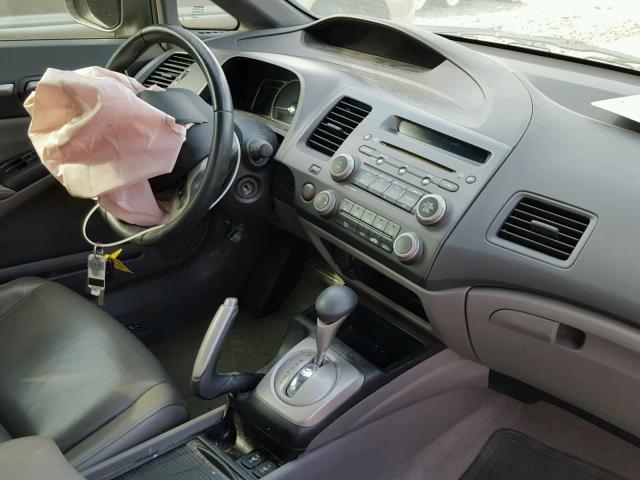 2HGFA169X8H321393 - 2008 HONDA CIVIC EXL ნაცრისფერი ფოტო 9